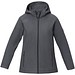 Notus wattierte Softshell Damenjacke, storm grey, L
