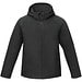 Notus wattierte Softshell Herrenjacke, schwarz, M