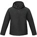 Notus wattierte Softshell Herrenjacke, schwarz, S