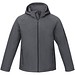 Notus wattierte Softshell Herrenjacke, storm grey, 3XL