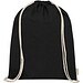 Odisha 140 g/m² OCS Bio-Sportbeutel 5L, schwarz