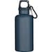 Oregon 400 ml einfarbige RS-zertifizierte Trinkflasche aus recyceltem Kunststoff mit Karabinerhaken, hale blau