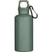 Oregon 400 ml einfarbige RS-zertifizierte Trinkflasche aus recyceltem Kunststoff mit Karabinerhaken, heather grün