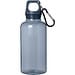 Oregon 400 ml RCS-zertifizierte Trinkflasche aus recyceltem Kunststoff mit Karabiner, hale blau