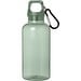 Oregon 400 ml RCS-zertifizierte Trinkflasche aus recyceltem Kunststoff mit Karabiner, heather grün