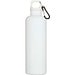 Oregon 750 ml einfarbige RS-zertifizierte Wasserflasche aus recyceltem Kunststoff mit Karabinerhaken, weiss