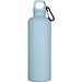 Oregon 750 ml einfarbige RS-zertifizierte Wasserflasche aus recyceltem Kunststoff mit Karabinerhaken, wolkenblau