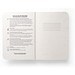 ORGANIC SEMI-RIGID. Notizbuch A5 mit semi-flexiblem Cover aus Elefantendung (80%), Naturhell