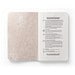 ORGANIC SOFT. Notizbuch A6 mit flexiblem Cover aus Elefantendung (80%), Naturhell