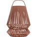 Originalhome Lampion tragbare Laterne aus recyceltem Material, ziegelstein