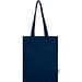Peru Blend 180 g/m² Tragetasche aus GRS recycelter Baumwolle 7L, navy