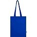 Peru Blend 180 g/m² Tragetasche aus GRS recycelter Baumwolle 7L, royalblau