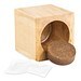 Pflanz-Holz Star-Box mit Samen, Glücksklee