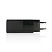 Philips 65W Ultra-Schnell-PD 3-Port-USB-Wandladegerät, schwarz