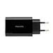 Philips Ultra Fast PD Wall-Charger, schwarz