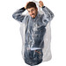 Phthalatefreier, transparenter Not-Poncho, transparent