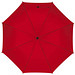Portierschirm mit Hülle, rot