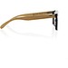 Prism Sonnenbrille aus RCS rec. Kunststoff mit Bambusbügeln, braun