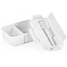 PYRUS. Lunchbox. Frischhaltebox aus PP 1000 mL, Weiß