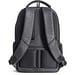 RE-BOSTON. Wasserabweisender 2Tone-Laptop-Rucksack aus recyceltem Nylon mit 210D-Fach, Dunkelgrau