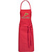 Reeva Baumwollschürze, rot