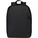 Resi Plus 15 GRS recycelter diebstahlsicherer Rucksack 18L, schwarz