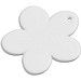 RFX™ H-13 reflektierender PVC-Anhänger Blume, weiss