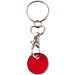 Rory Schlüsselanhänger mit Trolley-Münze, rot