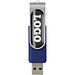 Rotate Doming USB-Stick, blau, 4GB