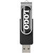 Rotate Doming USB-Stick, schwarz, 8GB