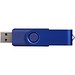 Rotate Metallic USB-Stick, blau, 16GB
