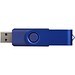 Rotate Metallic USB-Stick, blau, 2GB