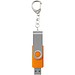 Rotate mit Schlüsselanhänger USB-Stick, orange, 16GB