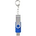 Rotate mit Schlüsselanhänger USB-Stick, royalblau, 1GB