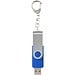 Rotate mit Schlüsselanhänger USB-Stick, royalblau, 64GB