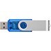 Rotate Transculent USB-Stick, blau, 4GB