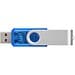 Rotate Transculent USB-Stick, blau, 64GB