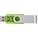 Rotate Transculent USB-Stick, grün, 4GB