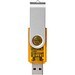 Rotate Transculent USB-Stick, orange, 4GB