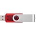 Rotate Transculent USB-Stick, rot, 4GB
