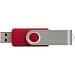 Rotate USB-Stick 3.0 mit Doming, rot, 64GB