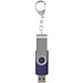 Rotate USB-Stick 3.0 mit Schlüsselanhänger, blau, 128GB
