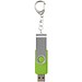 Rotate USB-Stick 3.0 mit Schlüsselanhänger, limone, 128GB