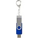Rotate USB-Stick 3.0 mit Schlüsselanhänger, royalblau, 128GB