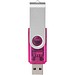 Rotate USB-Stick 3.0 transparent, rosa, 64GB