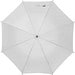 RPET Regenschirm mit Bambusgestänge LETITIA, weiß