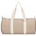 SAINT SPORT. Sporttasche aus recyceltem Baumwolle und recyceltem Polyester (380 g/m²), Natur