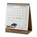 Samenpapier-Tischkalender, Weihnachten, Minze, 1-seit. Druck