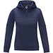 Sayan Kapuzenpullover mit halbem Reißverschluss für Damen, navy,  L