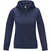 Sayan Kapuzenpullover mit halbem Reißverschluss für Damen, navy,  XL